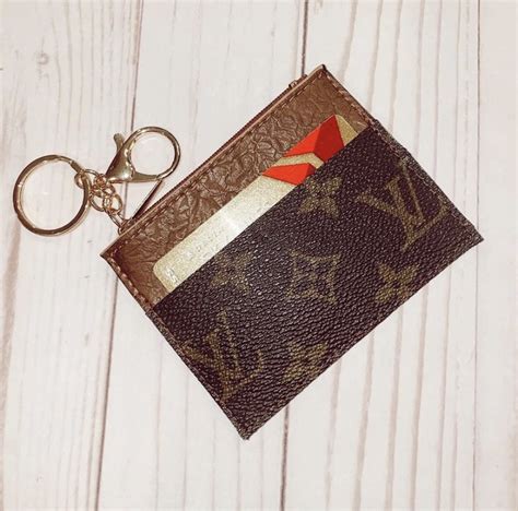 louis vuitton custom keychain|Louis Vuitton key pouch wallet.